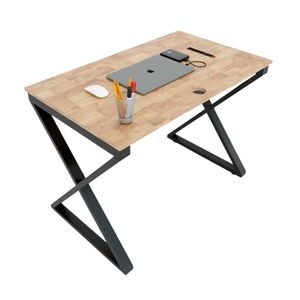 Escritorio de Trabajo Moderno y Minimalista XConcept HBXC001 de 100x60cm, Madera de Caucho Sólida con Melamina, Requiere Ensamblaje, Muebles de Oficina - Product Image 1