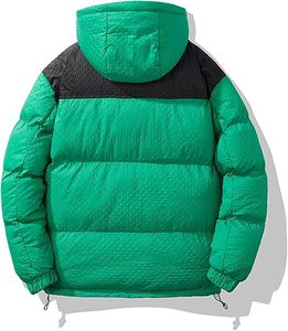 Men's Puffer Jacket Waterproof Lightweight Winter Padded <b>Bubble</b> <b>Coats</b> Warm Thicken Ski Parka Down Hooded - Product Image 2