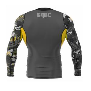เสื้ออัดคุณภาพสูง MMA Rash Guard เสื้อฝึกซ้อมแขนยาวและมวยไทยเกียร์สําหรับเด็ก - Product Image 6