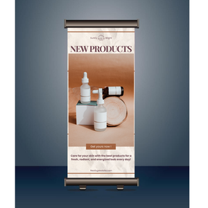 맞춤형 광고 스탠디 디스플레이 | 이벤트, 상점 및 판촉 마케팅 간판용 UV 인쇄 PVC/PP 스탠디 - Product Image 2