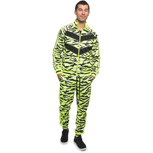 Ropa Deportiva personalizada para hombres, traje de pista de diseño de poliéster 100%, de alta calidad, informal, venta al por mayor - Product Image 4