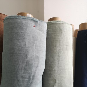 Venta al por mayor 100% tela de lino natural 115 '' / 292 cm ancho extra estilo europeo yarda Metro para niñas/niños vestidos tejidos Technics - Product Image 3