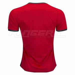 เสื้อเจอร์ซี่ลายทางสีคมชัดเสื้อฝึกซ้อมแห้งเร็วเสื้อกีฬาพอดีตัวชุดกีฬาเสื้อกีฬาพิมพ์ลายตามสั่ง - Product Image 2