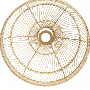 Lámpara de ratán de bambú, lámpara colgante, lámparas decorativas para sala de estar, decoración Interior - Product Image 3