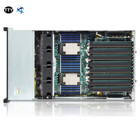 Serveur IA TTY TG658V3 4U 8 GPU, double processeur Intel Xeon de 4e et 5e génération, calcul haute performance, analyse des données, intelligence artificielle
