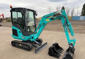 Nueva Excavadora Mini Kobelco SK19 Original de Segunda Mano, Cadena de Goma Hidráulica, Compatible con JCB, Modelo 2019 - Product Image 5