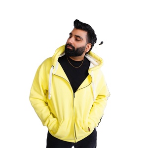 Sudadera con Capucha para Hombre, Cierre Completo, Tela Suave de Felpa de Algodón, Sudadera con Capucha Cálida e Informal para Invierno - Product Image 5