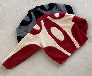 Veste polaire à col montant respirante à séchage rapide avec logo personnalisé, imperméable, coupe-vent, vêtements de travail d'extérieur, uniforme imprimé, hiver - Product Image 5