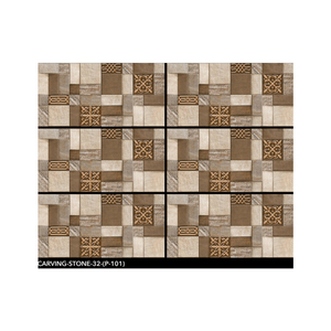Azulejo de Pared de Cerámica Digital de Alta Calidad, 300 x 600 mm, Acabado Mate, Elevación de Alta Profundidad, Moderno, Impermeable, Ignífugo, para Interiores de Oficina - Product Image 4