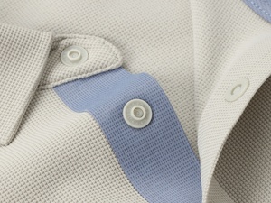 ชุดเสื้อโปโลคอวีแขนยาวลายเรขาคณิตแบบยูนิเซ็กซ์ พร้อมกางเกงขายาว ตกแต่งด้วยกระดุม สไตล์สปอร์ต ป้องกันแบคทีเรีย - Product Image 5