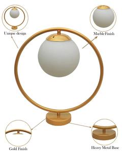 Stunning Look Metal Table Lamp Desktop Lamp For <b>Decoration</b> Living Room Bedroom Tabletop Gold Lamps Luxury - Product Image 4