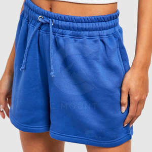 Pantalones cortos deportivos para correr para mujer, ropa deportiva ligera con cintura con cordón - Product Image 6