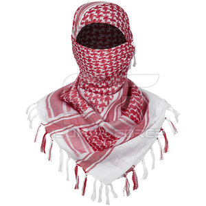 Tactical Shemagh Scarf for Men Cotton Desert Keffiyeh Wrap for Outdoor Adventure Classic Arab Keffiyeh Shemagh Scarf - Product Image 2