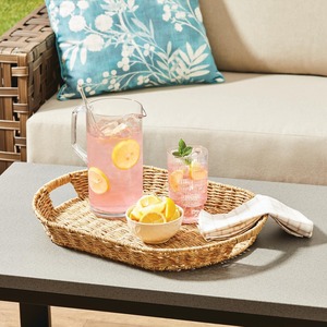 Plateau en aluminium écologique fait à la main polyvalent usage domestique élégant plateau de service quotidien avec technique d'émail de couleur plats et assiettes - Product Image 4