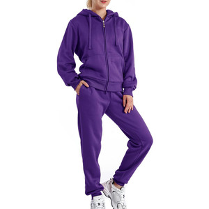 Chándal de mujer de alta calidad diseñado para correr en el gimnasio y ropa informal, chándal deportivo ligero, elegante y cómodo - Product Image 1