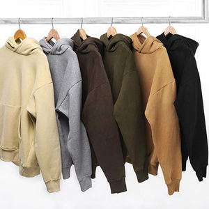 Chándal de algodón para hombre y mujer, jersey con impresión de logotipo OEM, bordado, liso, venta al por mayor - Product Image 2