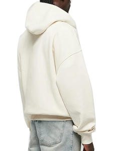 Sweat-shirts à capuche en molleton épais avec fermeture éclair, personnalisables avec logo, de haute qualité, pour hommes, par Ville Sports - Product Image 3