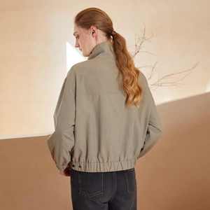 Chaqueta cortavientos con Cremallera de nailon 100% para mujer, abrigo de invierno para mujer, chaquetas para mujer - Product Image 3