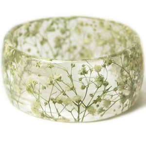 ข้อดีเครื่องประดับกำไลข้อมืออะคริลิคเรซิ่นหลากสีแวววาวสร้อยข้อมืออะคริลิคทรงสี่เหลี่ยมที่ไม่สม่ำเสมอสำหรับ - Product Image 1