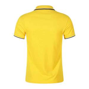 เสื้อโปโลผู้ชายผ้าคอตตอนเนื้อหนา ทรงบ็อกซ์ ไหล่ตก แบบเรียบ ปักลาย เสื้อโปโลผู้ชาย เสื้อโปโลฤดูร้อน - Product Image 2