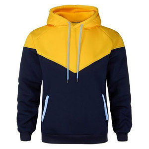 Sweat à capuche surdimensionné athlétique 100% coton de haute qualité pour hommes épais lourd hiver essentiel solide divers imprimé personnalisable - Product Image 4