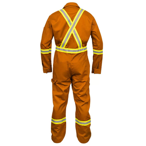 ชุดคลุมป้องกันแบบใช้แล้วทิ้ง ผลิตตามสั่ง ทนความร้อน 800 องศาเซลเซียส ผ้าโพลีเอสเตอร์ ระดับการป้องกันสูง มองเห็นได้ชัดเจน ป้องกันน้ำ ตะเข็บเชื่อม - Product Image 2