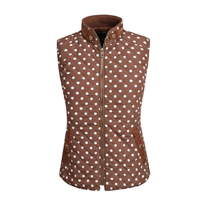 Meilleures ventes de veste sans manches rembourrée pour femmes au Bangladesh Conception personnalisée Service OEM tissé pour l'automne en hiver - Product Image 1