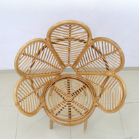 Chaise en rotin naturel en osier Intérieurs Meubles Sièges Chaise de salon faite à la main Chaise de jardin Cour Fauteuil de salon simple
