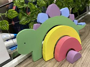 Juguetes de animales de madera de alta calidad/Animal emparejado niños ayudan a desarrollar la creatividad del bebé - Product Image 5