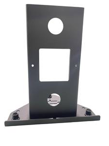 Support en tôle pour équipement électrique industriel, cadre de montage en acier inoxydable et zinc, revêtement poudré, pièce OEM, garantie de 3 ans - Product Image 4