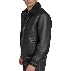 Blouson aviateur en satin personnalisé de haute qualité Polyester hiver hommes et femmes veste universitaire en satin de baseball téléchargée par Dress Sports - Product Image 4