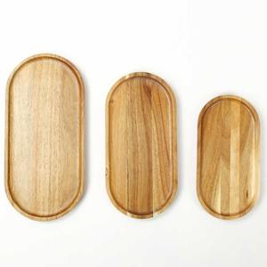 Suministro de fábrica Precio popular Tablero y bandeja de servicio de madera de acacia - Product Image 3
