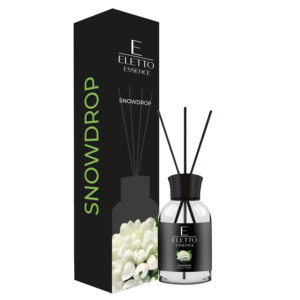 ขวดกระจายกลิ่นกกสำหรับบ้านและสำนักงานและโรงแรมกลิ่น snowdrop 100มล./3.38ออนซ์ | ชุดเครื่องกระจายน้ำมันหอมระเหยพร้อมแท่ง - Product Image 1