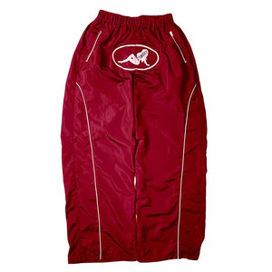 Pantalones de Nailon Unisex de Moda, Lisos, Multicolores, Cortavientos, Corte Regular, con Cremallera, Ajustados, de Secado Rápido, con Pierna Holgada - Product Image 3