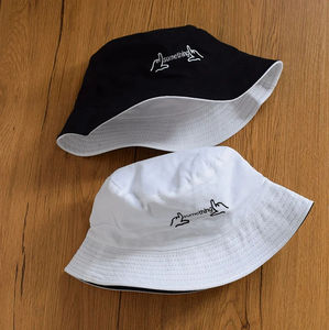 Sombrero de pescador de doble cara con estampado colorido, gorro de sol elegante para uso diario juvenil - Product Image 6