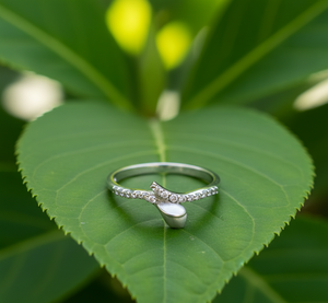 Anillo de Compromiso de Plata de Ley 925 para Mujer, Diseño de Capullo de Flor, Circonita Blanca, Estilo Clásico, Opciones de Chapado en Oro Rosa/Oro - Product Image 5