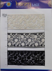 ผ้าลูกไม้ปักลายดอกไม้หลากสีลวดลายซับซ้อนสไตล์ธุรกิจระดับไฮเอนด์สำหรับรองเท้าและกระเป๋า - Product Image 2