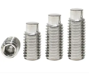 Factory Direct Sales Sell Well Corrosion Resistant :DIN915 ISO4028 HEX SOCKET SET SCREW WITH FULL DOG POINT M1.4 -M20