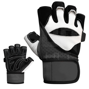2025 Guantes de levantamiento de pesas de bajo precio Logotipo impreso personalizado Guantes de levantamiento de pesas transpirables ligeros - Product Image 5