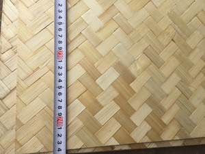 Material de caña de ratán tejido con correas de bambú sostenibles para proyectos de decoración del hogar - Product Image 6