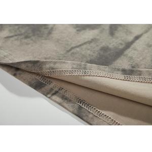 เสื้อยืดคอกลมแขนสั้นสำหรับผู้ชายผ้าคอตตอนแบบลาดเอียงพิมพ์ลายสะดวกสบายสำหรับ100% ดีไซน์ใหม่ - Product Image 6