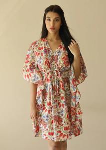 Indien main bloc coton Boho robe pour femmes nouveau à la mode vêtements d'été personnalisé vêtements de fête taille 5XL en vente - Product Image 3