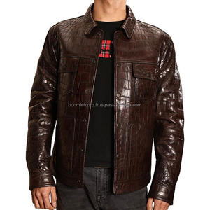 Chaqueta Bomber Vintage de Cuero Vacuno y Lona para Hombre, Diseño Nuevo, Personalizada, Impermeable, Cortavientos, de Secado Rápido - Product Image 1