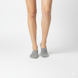 Chaussettes invisibles pour hommes avec votre logo et votre marque Chaussettes antidérapantes imprimées en silicone avec votre logo et chaussettes personnalisées OEM de marque - Product Image 2