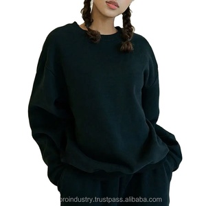 Sweat-shirt à capuche pour femme, design personnalisé, couleur personnalisée, polyester/coton, écologique, respirant, surdimensionné, streetwear, vêtements de sport, course à pied - Product Image 4