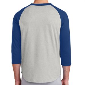 Jersey raglán elegante para hombres Cómodo y transpirable Ideal para deportes y ropa informal - Product Image 2