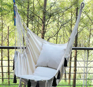 Bohemian Style Canvas <b>Hammock</b> Tree <b>Hammock</b> Outdoor <b>Hammock</b> - Product Image 1