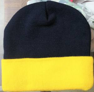 BONNET COURT DE BONNE QUALITÉ Bonnet en tricot de coton biologique Bonnet pour adultes DDA1105 Broderie personnalisée ÉLASTIQUE CHAUD CHAPEAU DE SKI CHAUD - Product Image 5