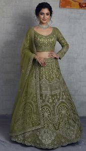 ผ้าปักเลื่อมสำหรับผู้หญิง พร้อมผ้าแคน-แคนและผ้าปัตตาคุณภาพพรีเมียม ลายผีเสื้อ ตาข่าย 4 เมตร แบบไม่เย็บ - Product Image 4