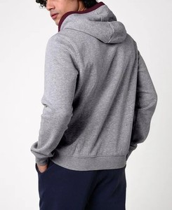 Sudaderas con capucha de talla grande para hombre, nuevo estilo de moda, ropa activa de algodón, ropa informal lisa con cremallera completa, ropa informal cómoda y transpirable - Product Image 2